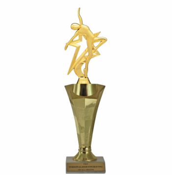 Dance Star Column Trophy - Click to enlarge