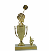Darts 1st, 2nd and 3rd Place Award Cup Trophy