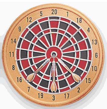 Darts Litho Medal Insert - Click to enlarge