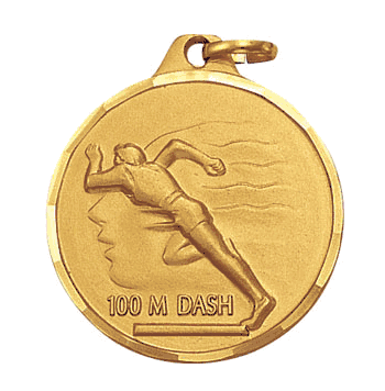 Dash Medals, Female (1 1/4") - Click to enlarge