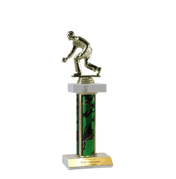 Deluxe Platform Trophies - Bocce Ball - Click to enlarge