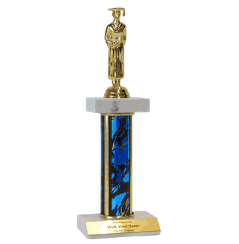 Deluxe Platform Trophies - Graduate Figure - Click to enlarge