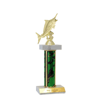 Deluxe Platform Trophies - Marlin (3 sizes) - Click to enlarge