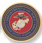 Department Of The Navy Sumac Medal Insert (Etched)