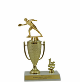 Disc Golf 1st, 2nd and 3rd Place Award Cup Trophy