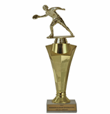 Disc Golf Star Column Trophy