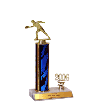 Disc Golf Year Trim Trophies - Click to enlarge