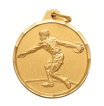 Discus Medals, Male (1 1/4") - Click to enlarge