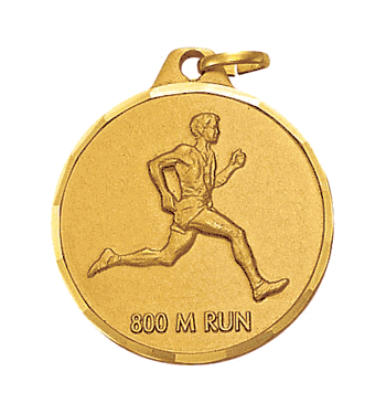 Distance Medals, Male (1 1/4") - Click to enlarge