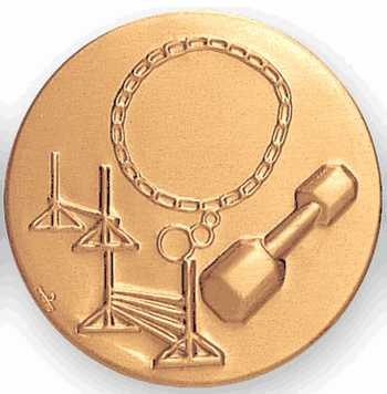 Dog Obedience Litho Medal Insert - Click to enlarge