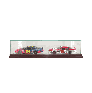 Double Car 1/24th Nascar Glass Display Case - Click to enlarge