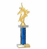 Double Platform Dance Trophy (Multiple Sizes)