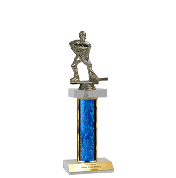 Double Platform Trophies - Hockey (3 sizes) - Click to enlarge