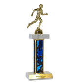 Track & Field Trophy - Deluxe Double Platform - Multiple Sizes