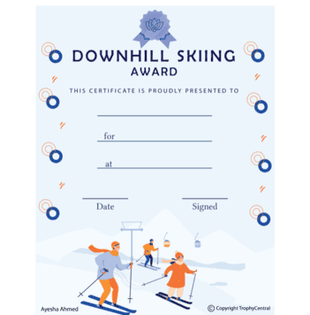 Downhill Skiing - Click to enlarge