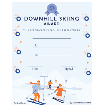 Downhill Skiing - Click to enlarge