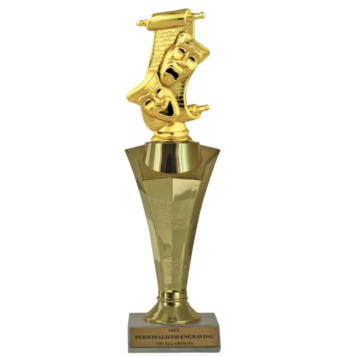 Drama Star Column Trophy - Click to enlarge