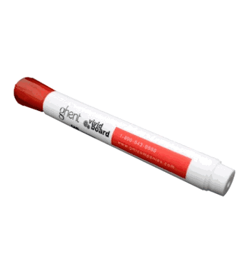 Dry Erase Markers, Red, 4-Count - Click to enlarge