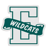 E-Shaped Mascot Badge with Choice of Back