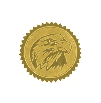 Eagle Certificate Seals - Click to enlarge
