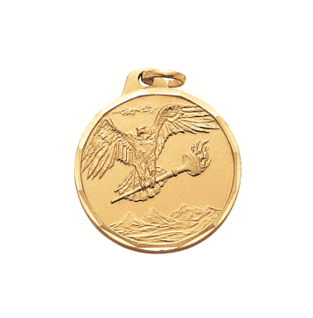 Eagle with Torch Medals (1 1/4") - Click to enlarge