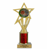 Economy Basketball Column Insert Trophy