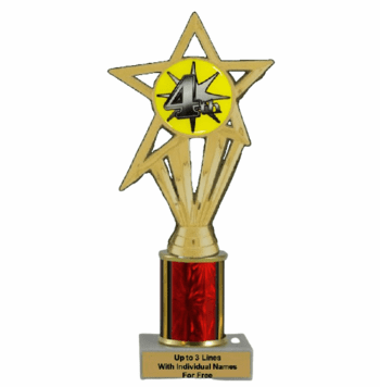 Economy Column Insert Trophy - 4th Place - Click to enlarge