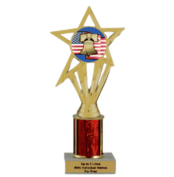 Economy Column Insert Trophy - Citizenship Excellence - Click to enlarge