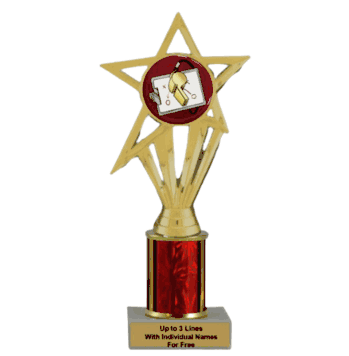 Economy Column Insert Trophy - Coach - Click to enlarge