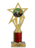 Economy Column Insert Trophy - Cycling