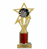 Darts Economy Column Insert Trophy