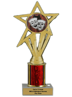 Economy Drama Column Insert Trophy