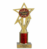 Economy Column Insert Trophy - Excellence