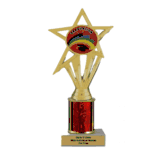 Economy Column Insert Trophy - Graduation