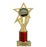 Economy Column Insert Trophy - Gymnastics