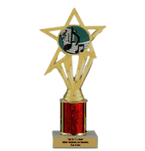 Economy Column Insert Trophy - Music