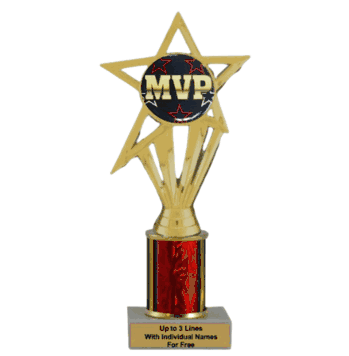 Economy Column Insert Trophy - MVP - Click to enlarge