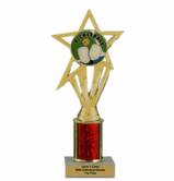 Pickleball Economy Column Insert Trophy