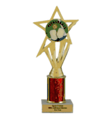 Economy Column Insert Trophy - Pickleball