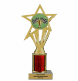 Racing Economy Column Insert Trophy