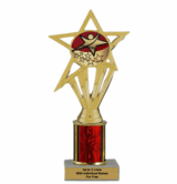 Rising Star Economy Column Insert Trophy