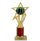 Economy Column Insert Trophy - Running