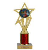 Economy Column Insert Trophy - Science