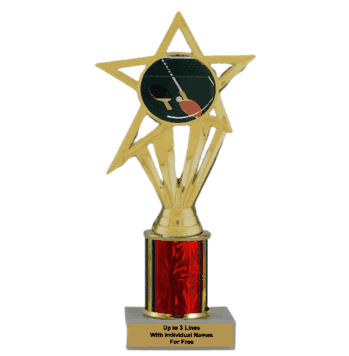 Economy Column Insert Trophy - Table Tennis - Click to enlarge
