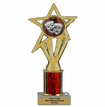 Economy Drama Column Insert Trophy - Click to enlarge
