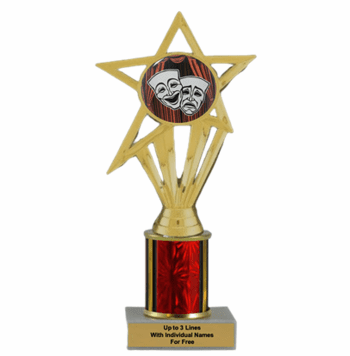 Drama Economy Column Insert Trophy - Click to enlarge