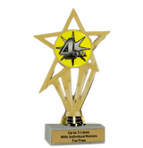 Economy Participation Insert Trophy - 4th Place