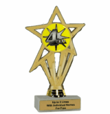 Economy Participation Insert Trophy - 4th Place