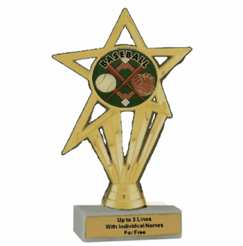 Economy Participation Insert Trophy - Baseball - Click to enlarge