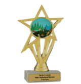 Economy Participation Insert Trophy - Camping